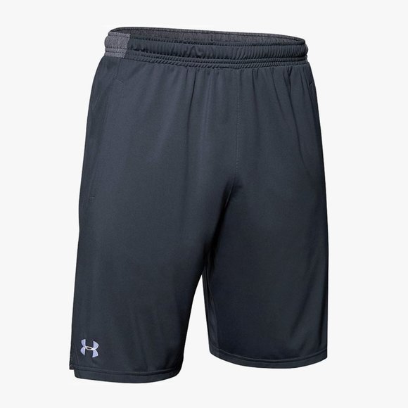 NWOT Men's Under Armour UA Locker 9" Pocketed Athletic Shorts, Gray, Large - Picture 1 of 4